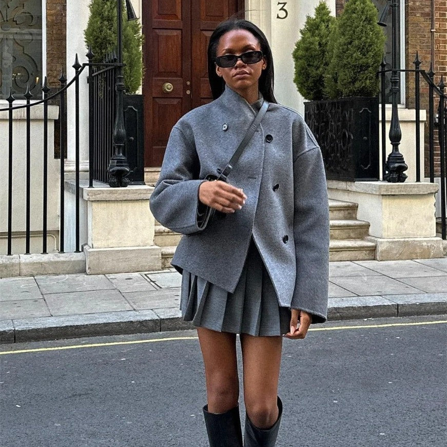 Manteau Court avec Doublure | Léa