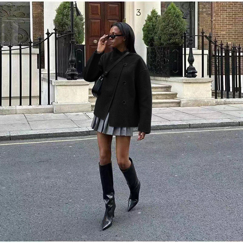 Manteau Court avec Doublure | Léa