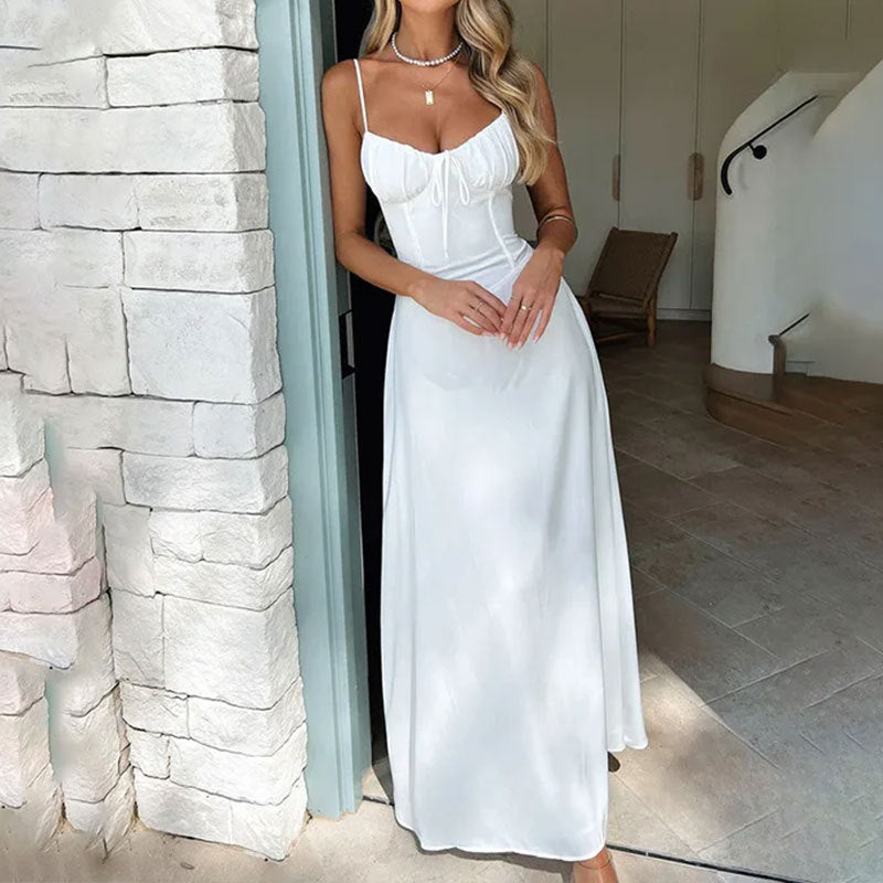 Robe Élégante à Lacets | Lissandra