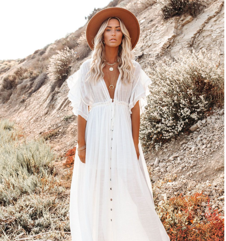 Robe Longue Bohème | Caroline