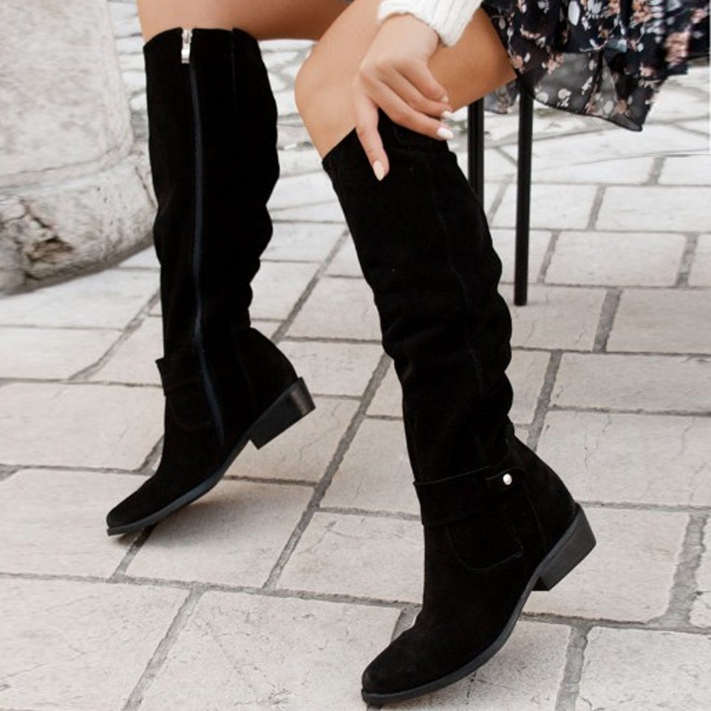 Bottes Élégantes en Suédine | Colette