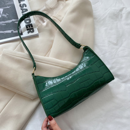 Sac à Bandoulière en Cuir Style Rétro | Ambre