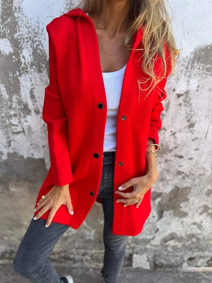 Manteau à Capuche Décontracté | Olivia