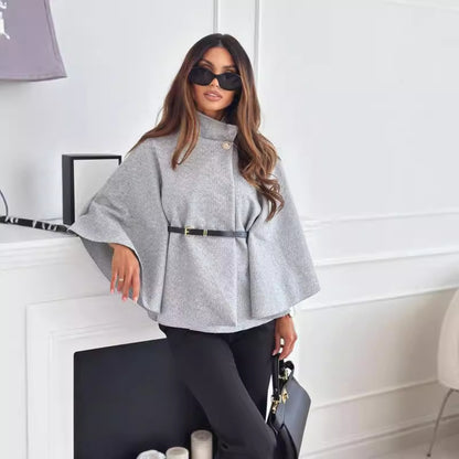 Cape Poncho élégante avec ceinture | Liora