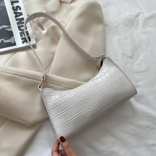 Sac à Bandoulière en Cuir Style Rétro | Ambre