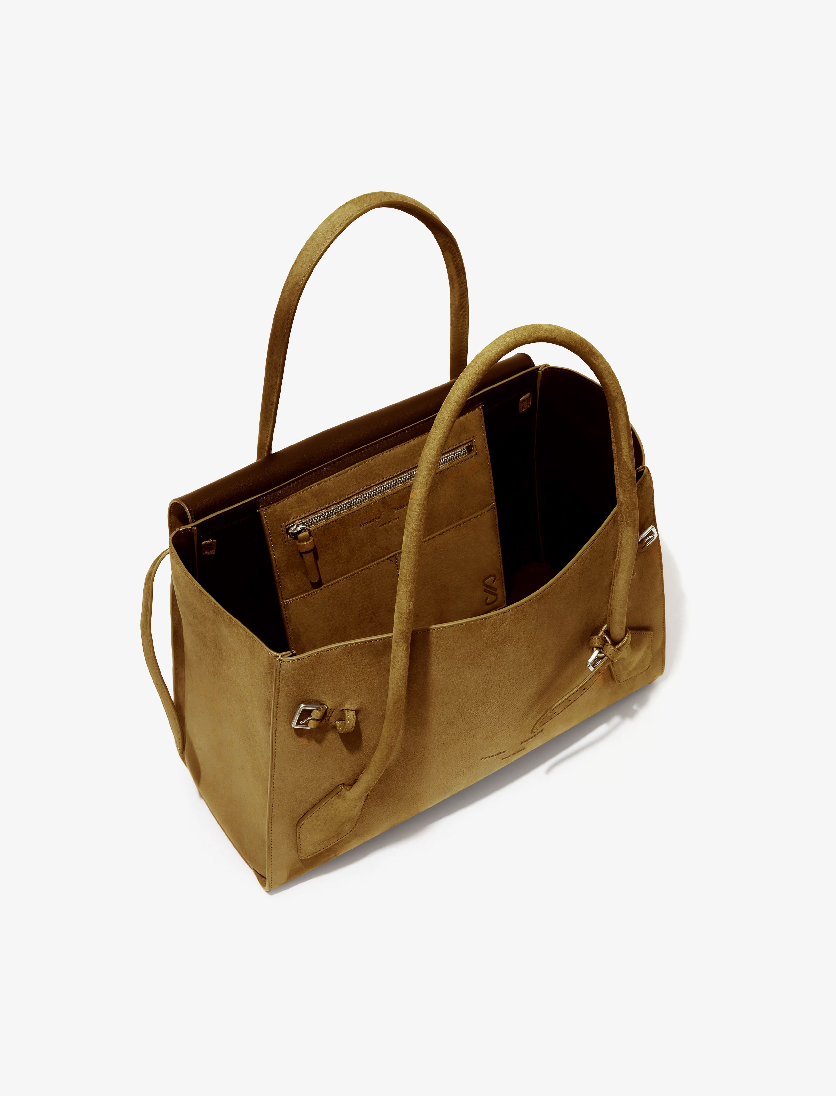 Tula Small Bag | Nubuck Calf Leather, Structured Design 4