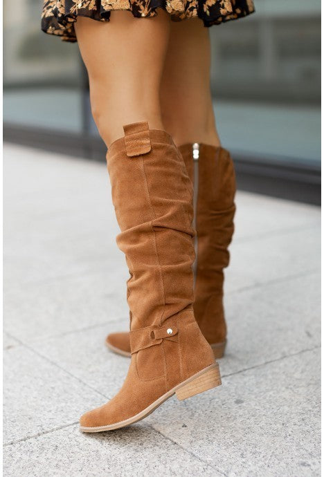 Bottes Élégantes en Suédine | Colette