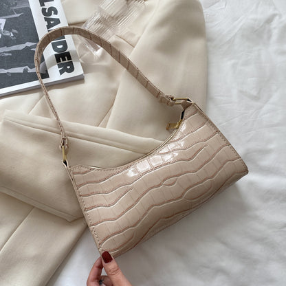 Sac à Bandoulière en Cuir Style Rétro | Ambre