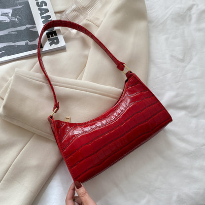 Sac à Bandoulière en Cuir Style Rétro | Ambre