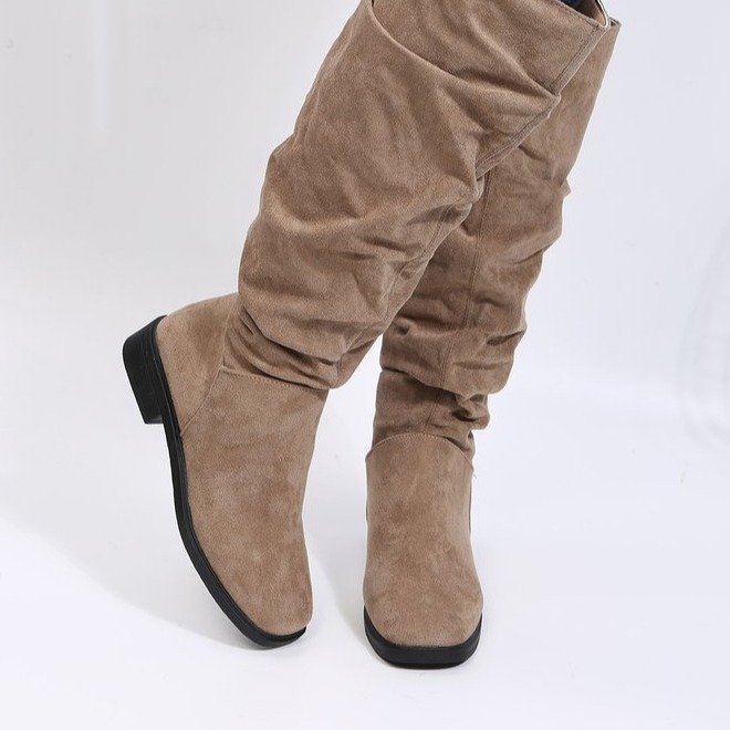 Chaussures à plateforme en velours | Joëlle